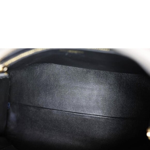 Yves Saint Laurent  Cabas Baby Leather Tote Shoulder Bag Gray - Picture 10 of 12